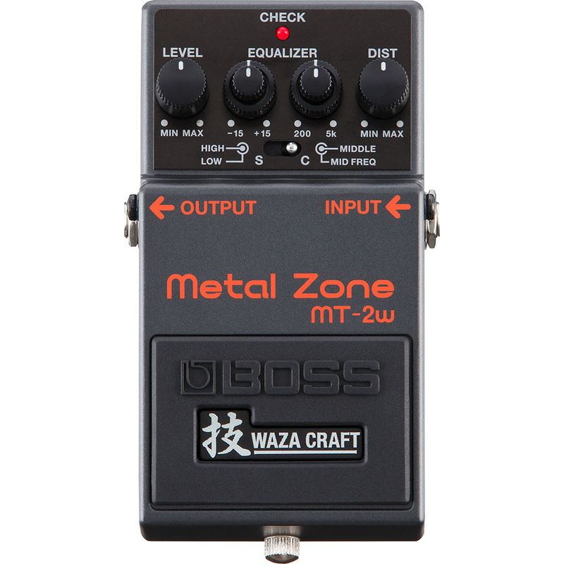 Pedal-de-Distorcao-Metal-Zone-Waza-Craft-BOSS Pedal-de-Distorcao-Metal-Zone-Waza-Craft-BOSS