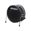 Pad de bumbo V-Drums Acoustic Design KD-180L-BK
