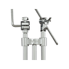 Estante-combo-de-prato-e-tambor-acabamento-cromado-Roland-DCS-30