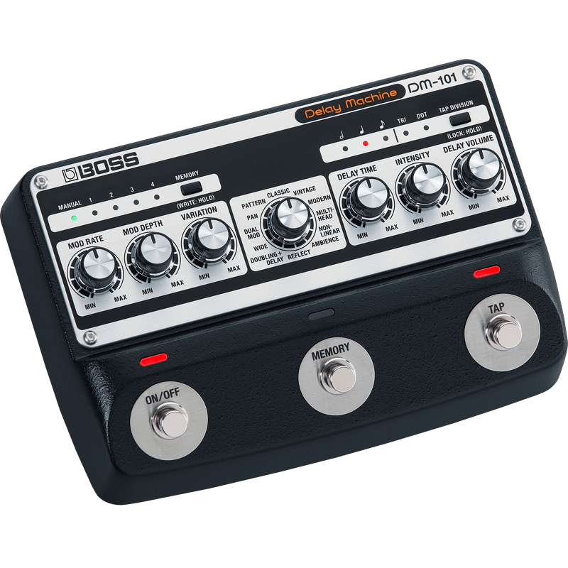 Pedal de Delay com 12 modos